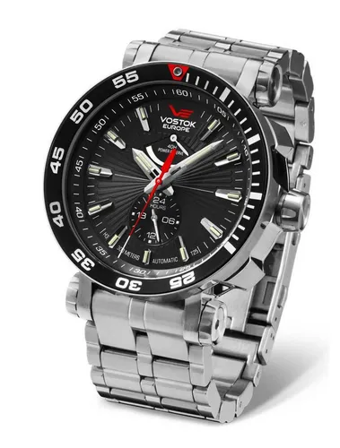 Vostok Europe Automatikuhr XXL Energia Rocket – 48 mm Edelstahlband - Automatikuhren, sportlich und modern, wasserdicht bis 30 ATM für unbesorgtes Tragen im Wasser und Alltag.
