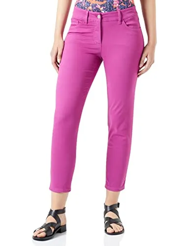 GERRY WEBER Edition Damen Best4me 7/8 Jeans, Orchid, 34R von GERRY WEBER