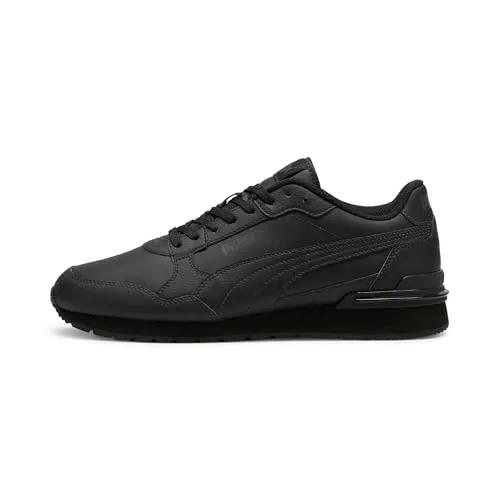 Puma ST Runner V4 Sneaker Schwarz - Sneaker mit zeitlosem Design und modernem Komfort. Das Obermaterial aus hochwertigem Leder und die SOFTFOAM+ Innensohle bieten optimalen Tragekomfort für den Alltag.