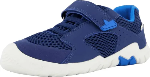 Superfit Trace Sneaker in Blau 8000, 27 EU - Sneaker für Jungen mit extradünner Sohle für Barfußgefühl und atmungsaktivem Textilfutter für optimalen Komfort.