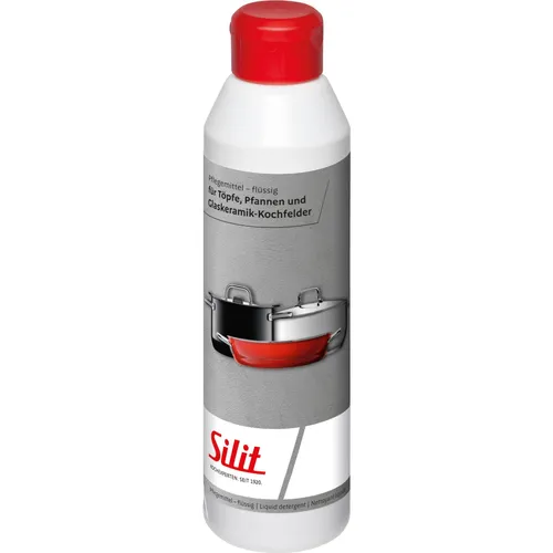 Silit Intensiv-Reiniger 250ml flüssig - Reinigungsmittel für hartnäckige Verschmutzungen, entfernt effektiv Kalk und Fett für strahlende Sauberkeit in der Küche.