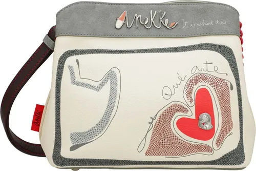 Anekke Umhängetasche Alma - Stilvolle Damentasche - Damentaschen aus strapazierfähigem Polyester, ideal für den Alltag mit einem einzigartigen, mehrfarbigen Design.