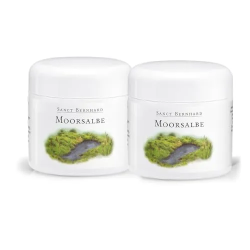 Sanct Bernhard Moorsalbe mit Arnika, Rosmarin, Ingwer & Jojobaöl | 2x 100 ml