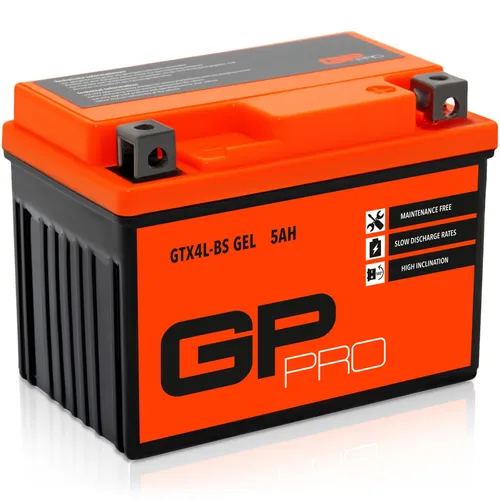 GP-PRO GTX4L-BS Gel Batterie 12V 5Ah
