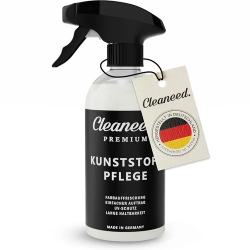 PREMIUM Kunststoffpflege – MADE in GERMANY – Farbauffrischung, UV-Schutz, Lange