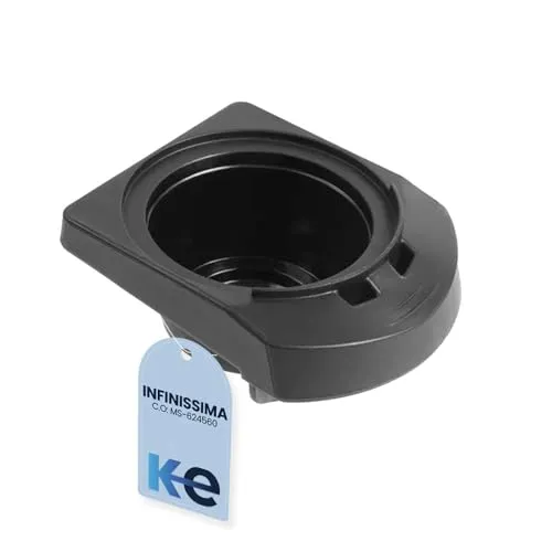 Anakel Home Kapselhalter MS-624560 Kompatibel mit Dolce Gusto Infinissima EDG260 Kaffeemaschine, Kaffeekapselhalter, schwarze Farbe, Originalersatz