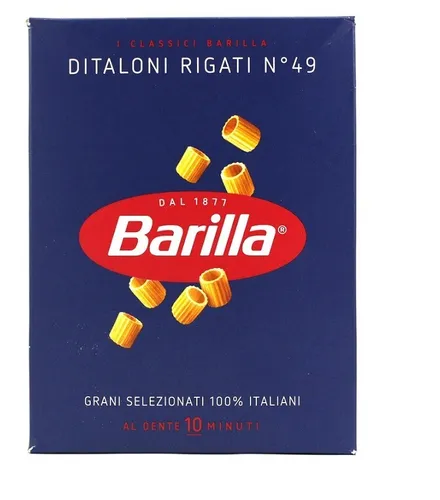 Pasta Barilla Ditaloni rigati Nr. 49 italienisch Nudeln 500 g pack