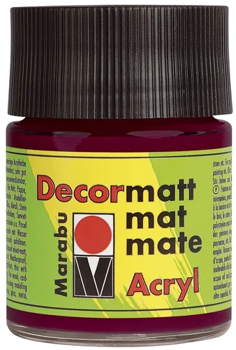 Decormatt Acryl, Bordeaux 034, 50 ml