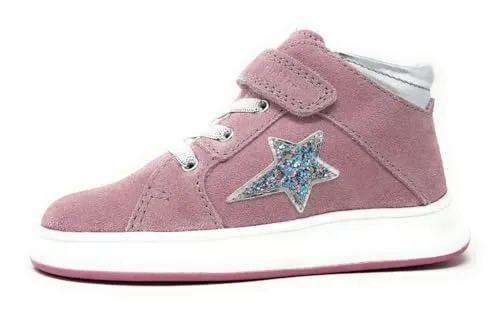Richter Kinderschuhe Mädchen Sneaker high Rosa Freizeit, Schuhgröße:35 EU