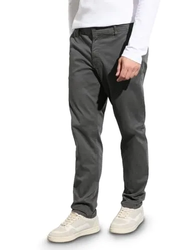 Street One MEN Klassische Chino Iron Grey 32