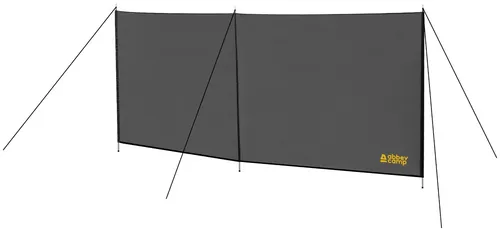 Abbey Camp® Windschutz aus Polyester, grau 300 x 140 cm Neu