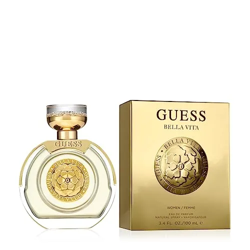 Guess Bella Vita Eau De Parfum 100 ml für Damen - Eau de Parfum mit fruchtigen Noten von Kirsche und italienischer Zitrone, ideal für selbstbewusste Frauen, die einen unvergesslichen Duft suchen.