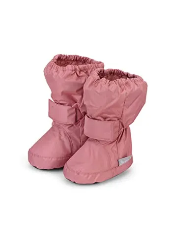 Sterntaler Unisex Baby Babystøvler, Rosa, 17-18 EU - Baby Stiefel für Mädchen, gefüttert mit Microfleece und atmungsaktivem Thinsulate-Inlet für warmen Komfort und rutschfeste Sohle.