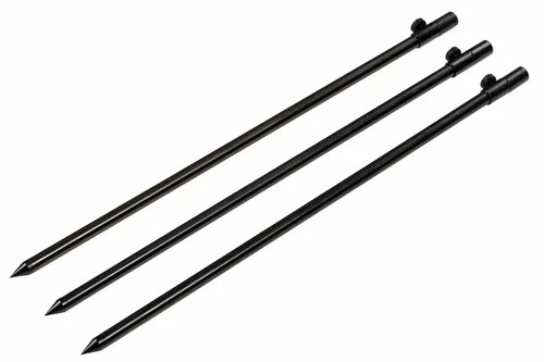 Teleskop Banksticks Rutenständer Alu 50-90cm - 3er Set von Zite Fishing - Ködersets: Robuste und verstellbare Rutenhalter aus Aluminium, ideal für Angler, die Flexibilität und Stabilität schätzen.