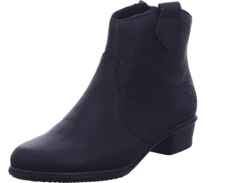 Rieker Damen Stiefeletten Y0762 - Wanderschuhe mit robuster, flexibler Eigenschaft und idealer Passform, ausgestattet mit leichtem Velour-Futter und schockabsorbierender Sohle für maximalen Komfort.