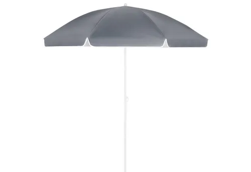 Sonnenschirm Cyprus Anthrazit 180cm mit UV-Schutz 50+ - Hochwertiger Sonnenschirm mit Neigefunktion, ideal für Strand und Picknick. Schützt zuverlässig vor Sonne und leichtem Regen, leicht transportierbar dank praktischer Tragetasche.