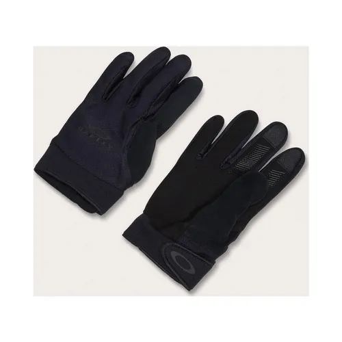 Oakley ALL Mountain MTB Glove blackout (02E) S - Radhandschuhe für Herren & Unisex, bieten optimale Kontrolle und Komfort beim Mountainbiken, dank griffiger Silikonbeschichtung und Touchscreen-Kompatibilität.