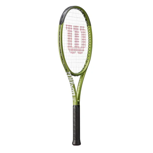 Wilson Tennisschläger Blade Feel 100 - Optimal für Herren und Damen - Tennisschläger für fortgeschrittene Spieler, leichtes Basalt/Carbon-Material reduziert Vibrationen für maximalen Komfort. Perfekte Balance durch Perimeter Weighting-System.