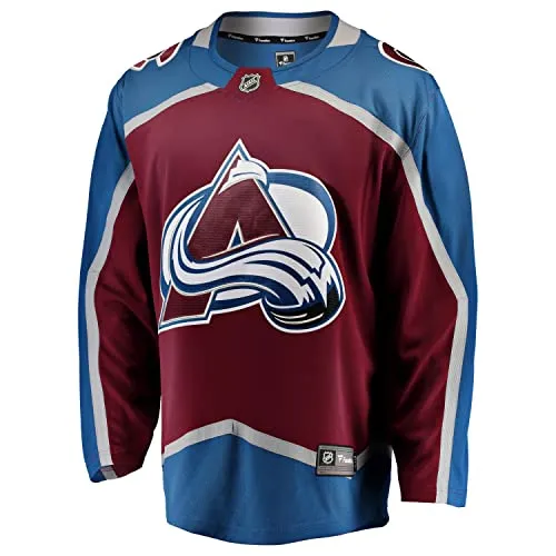 Fanatics NHL Colorado Avalanche Home Breakaway Jersey Small - Hochwertiges Fanatics NHL Colorado Avalanche Trikot in Größe Small, ideal für leidenschaftliche Fans. Stylisch und bequem für den perfekten Auftritt beim Spiel.