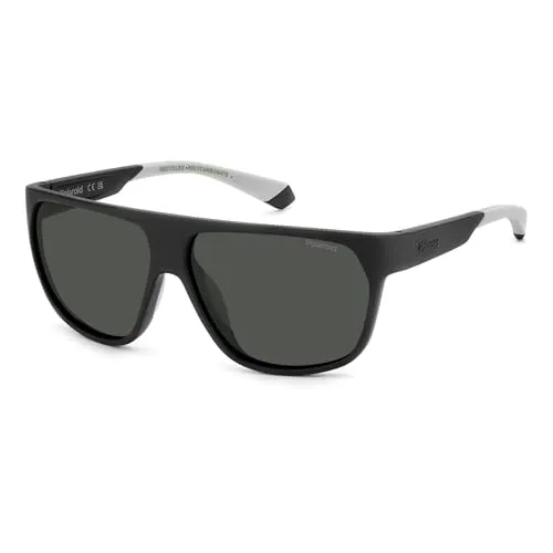 POLAROID Herren PLD 7053/S Sonnenbrille, Mattes Schwarz, 60/12/140