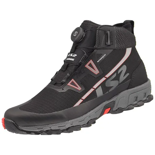 Produktbild LS2 Trekker wasserdichte Motorrad Schuhe, schwarz, Größe 44