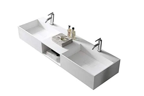 Wandwaschbecken TWG235 aus Mineralguss von BERNSTEIN