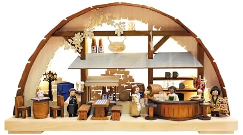 Ratags 3D-Schwibbogen klein, Brauhaus