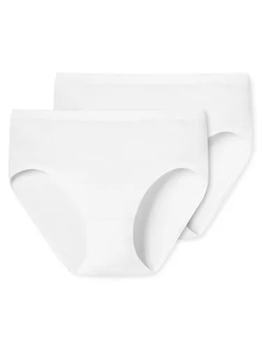 Schiesser Damen Original Feinripp Höschen, Weiß (Weiß), 40