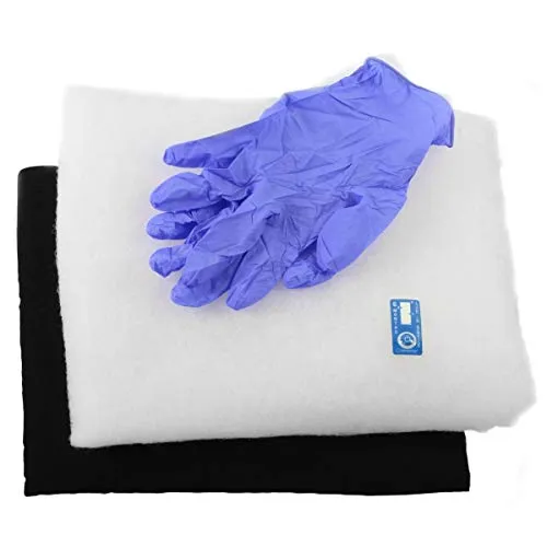 Paxanpax PCK004 Universal 60 cm Dunstabzugshaube Schaumstoff und Holzkohle-Kombi-Filter-Set