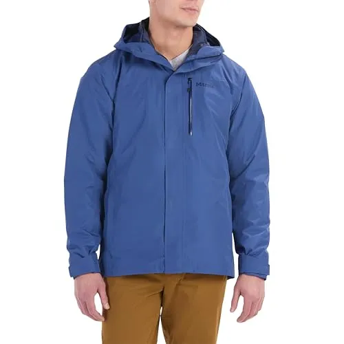 Marmot Ramble Component Jacket - Twilight Blue XL - Doppeljacke für Herren mit wasserdichtem Marmot MemBrain Shell und herausnehmbarer Thermal R Isolationsjacke, ideal für unbeständiges Wetter und den urbanen Alltag.
