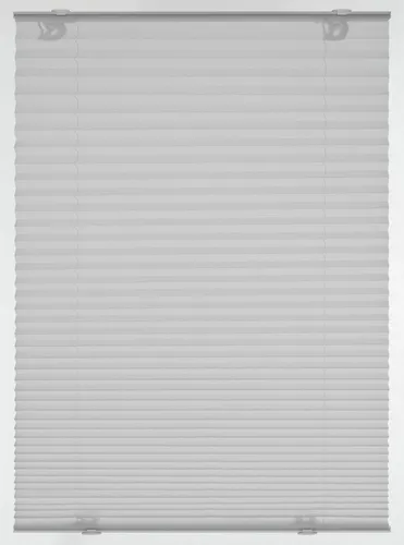 GARDINIA Dachfensterplissee, blickdicht, ohne Bohren in grau von GARDINIA