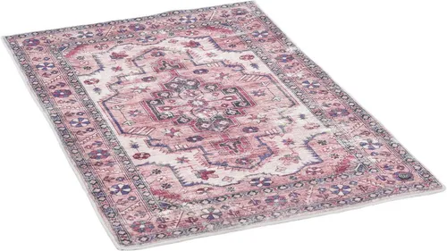 Tom Tailor Badteppich Oriental, rosa/pink - Badteppich aus hochwertigem Synthetik, 70 cm breit, ideal für ein stilvolles Badezimmer. Holen Sie sich 10€ Willkommens-Gutschein bei Newsletter-Anmeldung!