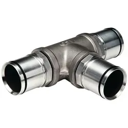 Aircraft 2154550 T-Verbinder 50 mm - Gardinenstangenhalter, ideal für die einfache Montage von Gardinenstangen mit robustem Design für maximale Stabilität.