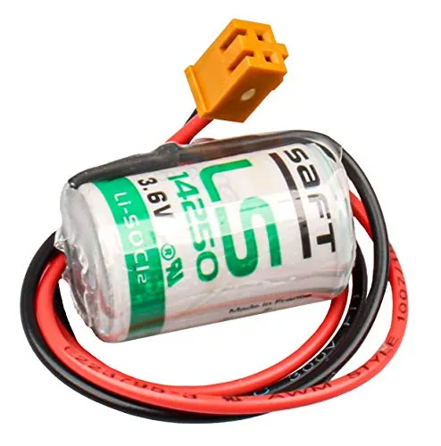 CPM2A-BAT01 Batterie kompatibel Omron CJ1, CPM2A, CQM1H, NS7 mit Stecker