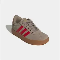 adidas Sportswear VL COURT 3.0 Sneaker inspiriert vom Design des adidas samba, für Kinder braun 38 2/3 EU