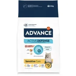 Advance Adult Sensitive High Protein mit Lachs 10 kg - Hochwertiges Katzenfutter - Katzenfutter für empfindliche Katzen, reich an hochwertigem Lachs und proteinreich für optimale Gesundheit und Vitalität.