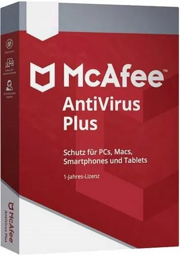 McAfee Antivirus Plus 2026 1 Gerät 1 Jahr MAV00GNRXRDD