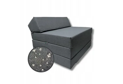 FORTISLINE Klappmatratze Dunkelgrau - Matratze mit wasserfestem Bezug, ideal für drinnen und draußen, leicht und vielseitig einsetzbar – perfekt für jedes Alter!