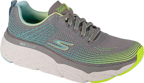 Skechers Max Cushioning Elite - Galaxy Burst 128563-GYLM, Damen Laufschuhe in Grau - Hochwertige Damen Laufschuhe von Skechers mit max. Dämpfung für optimalen Komfort und Unterstützung bei jedem Schritt.