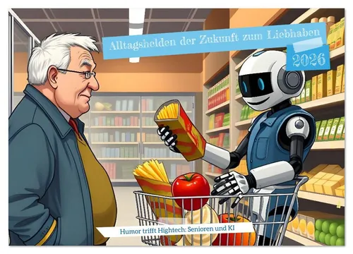 CALVENDO Wandkalender Alltagshelden der Zukunft zum Liebhaben (Wandkalender 2026 DIN A2 quer