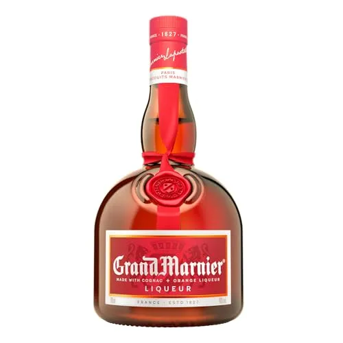 Grand Marnier Cordon Rouge - edler Orangenlikör aus Cognac, ideal für Cocktails und purer Genuss