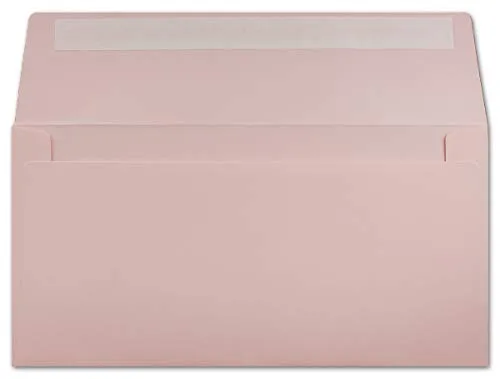 DIN Lang Brief-Umschläge Rosa