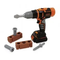 Smoby Black+Decker Akkuschrauber mechanisch