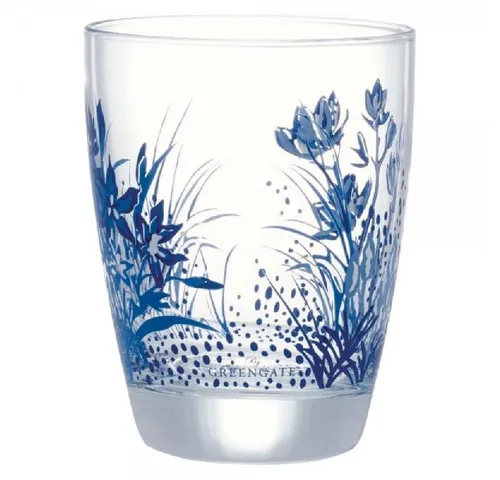 Greengate Leerglas Wasserglas Kristel Blue von GreenGate