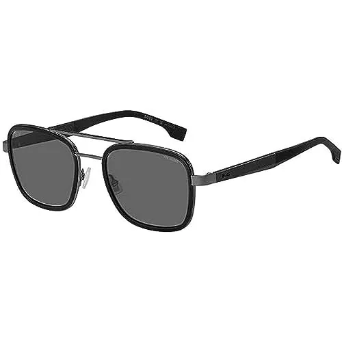 Hugo Boss Boss 1486/s PTA/M9 DKRUTH GREY Sunglasses Men Steel, Standard, 54