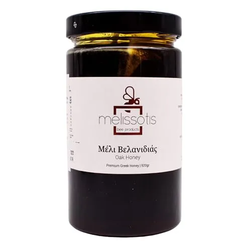 Griechischer Honig Melissotis – naturrein & unverfälscht – aus traditioneller Imkerei in dritter Generation, in verschiedenen Geschmacksrichtungen (920, Eichenhonig)