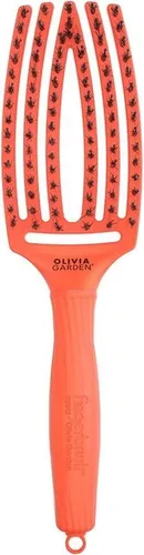Olivia Garden Fingerbrush Combo Medium Orange Dream