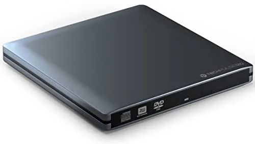 techPulse120 Externer USB 3.0 DVD CD Brenner - DVD-Brenner im edlen Aluminium-Gehäuse, ultra-schlank und mobil. Ideal für unterwegs, mit superschnellem USB 3.0 Anschluss und sofort einsatzbereit - für Filme und Datensicherung überall verfügbar.