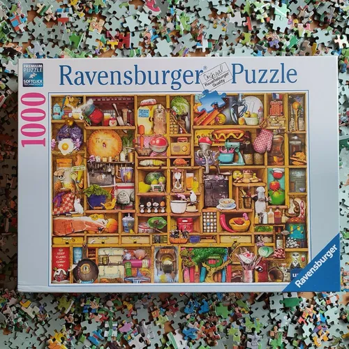 Puzzle - Kurioses Küchenregal