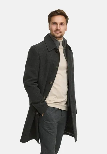 JEFF Herren JFTyler Klassischer Herrenmantel mit Strickeinsatz - Eleganter Herrenmantel mit modernem Strickeinsatz, ideal für kühle Tage. Leicht und wärmend, mit Knopfleiste und Reißverschluss. Hochwertige Verarbeitung für stilvolle Auftritte.